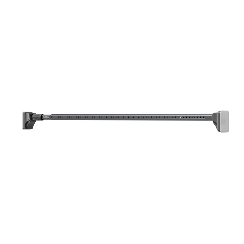 Cobbe No-Drill Telescopic Rod Clothes Drying Rod Balcony Clothes Hanger Curtain Rod Wardrobe Bathroom Shower Curtain Rod 2.4-3.1m