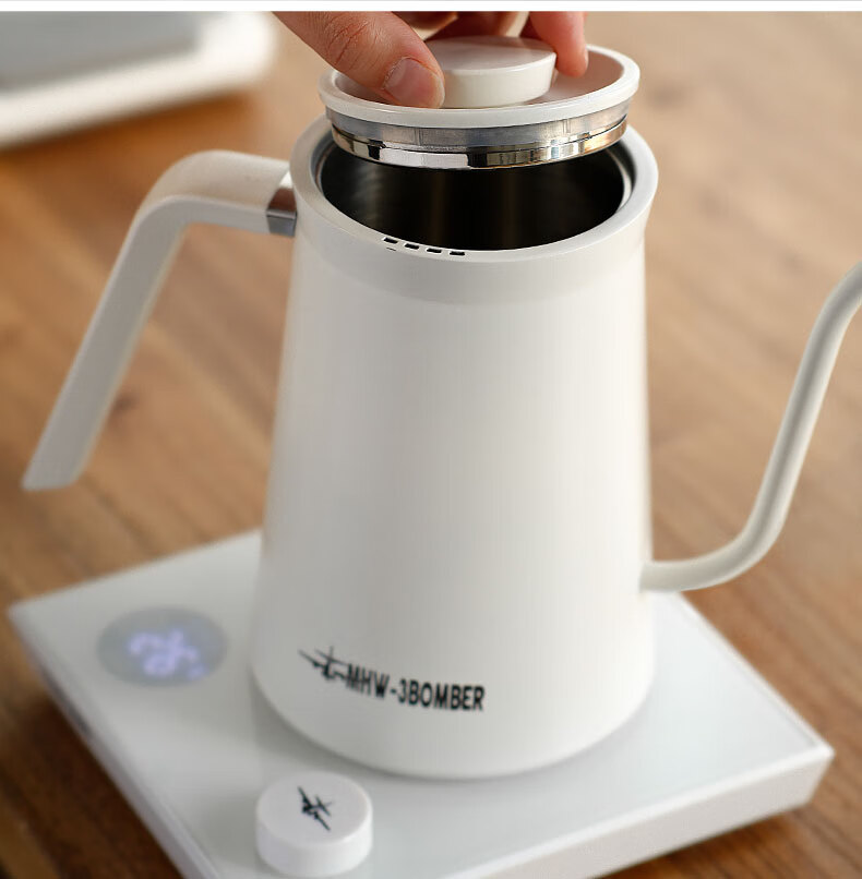 MHW-3BOMBER Assassination Bomber Temperature-Controlled Pour-Over Kettle, Electric Heating Pour-Over Flow Control Smart Coffee Kettle, Home Electric Water-Heated Tea Maker 39