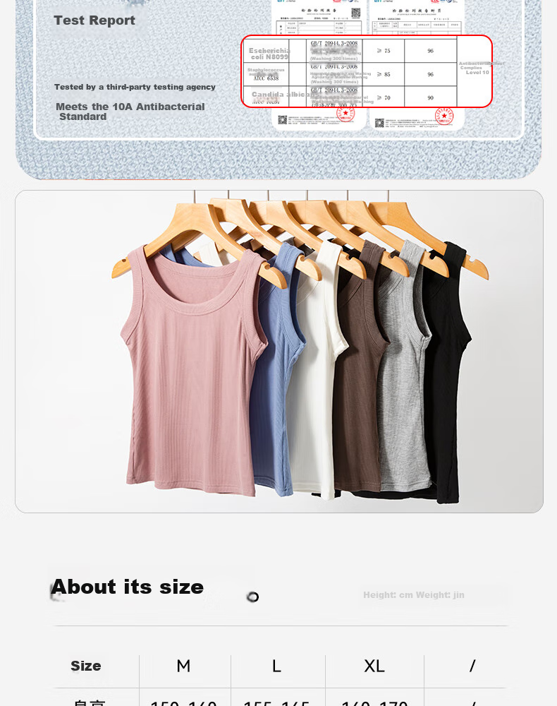 MiiOW Camisole Tank Top for Women, Spring And Summer Undershirt, Casual Versatile Inner Wear Vest for Women, Can Be Worn As Outerwear for A Stylish Look 5