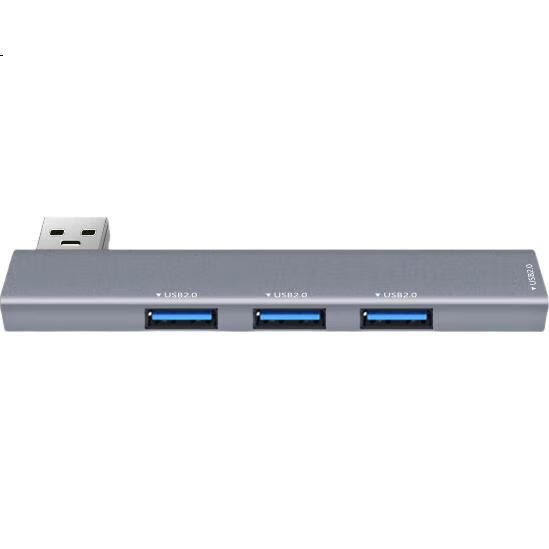 Isky Type-C to USB 3.0 Expansion Dock Splitter, 4-Port USB Hub Laptop Adapter