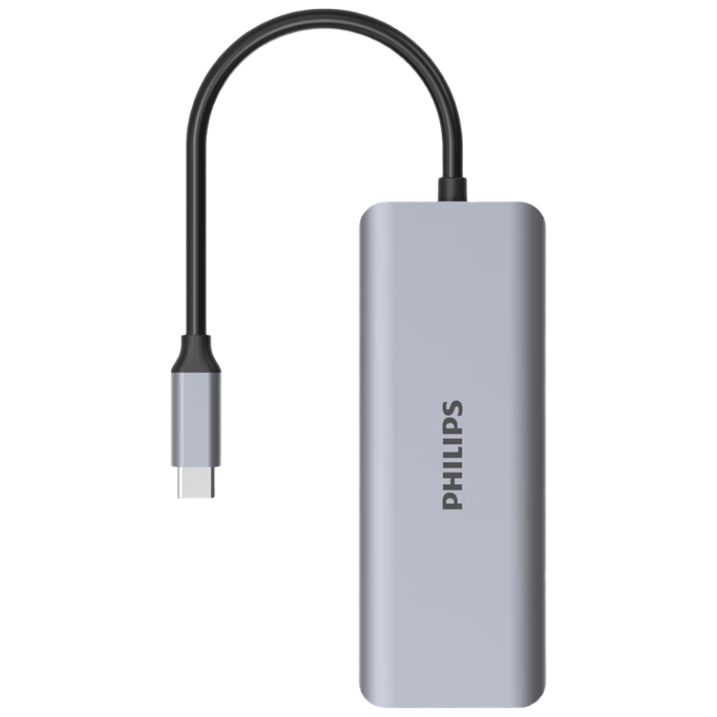 Philips Type-C Docking Station 4K60Hz USB-C to HDMI Adapter Ethernet Hub Splitter for Huawei Apple MacBook Laptop