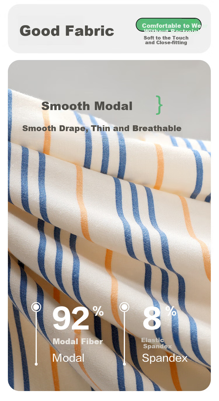 Hodohome [Same As in Mall], Children's Pajamas, Girls' Modal Cool-Feel Short-Sleeve Loungewear, Air Conditioning Wear, 318, Size 150 6