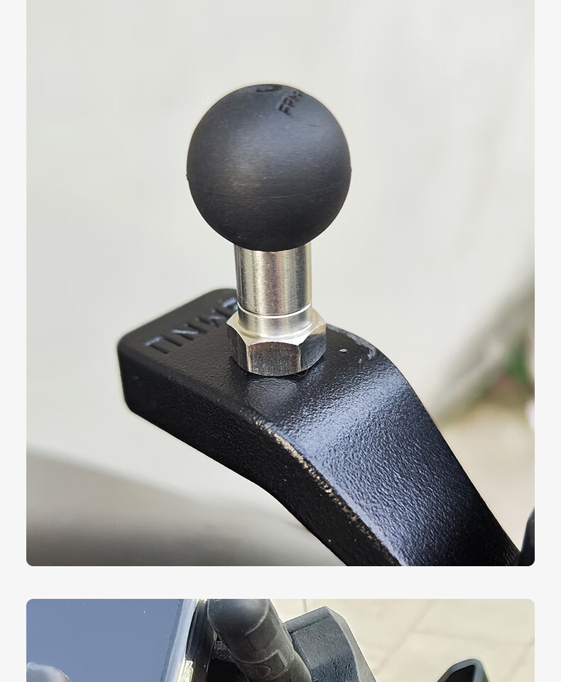 FANAUE Motorcycle Phone Holder Rearview Mirror Ball Head Screw Base Extension 25mm Adapter M6 M8 M10 Ball Head M6 13