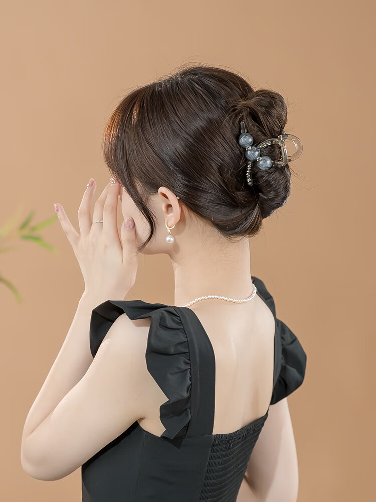 CHIMERA Premium Hair Claw Clip for Thin Hair, Half-Up Back Hair Claw, Shark Clip Hair Accessory for Women, Birthday Gift 1