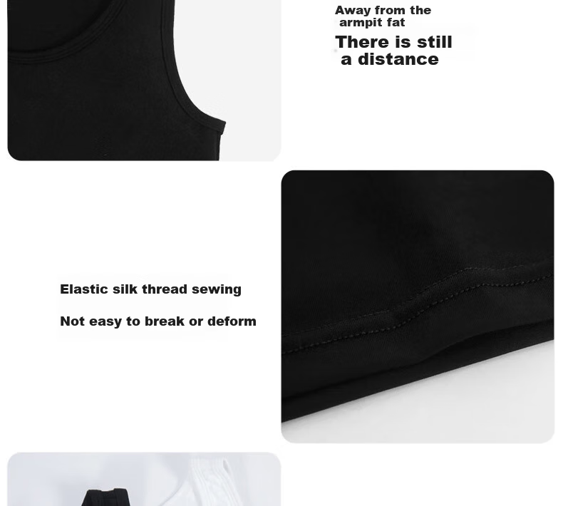 Bejirog Chest Binder, Bra for Large Breasts, Minimizing Vest, Chest Wrap for Women, Student Chest Shaper, Sports Bra 32