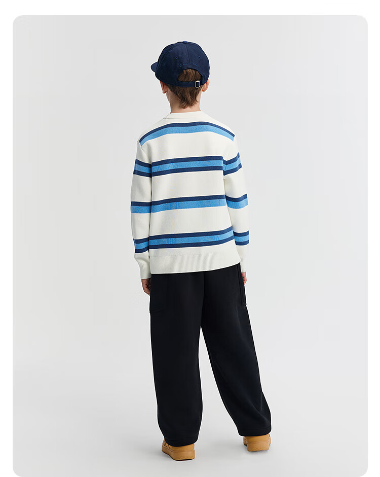 BALABALA Children's Clothing, Boys And Girls Winter Sweater, Round Neck Knit Sweater, Comfortable And Trendy, 208425103203 13