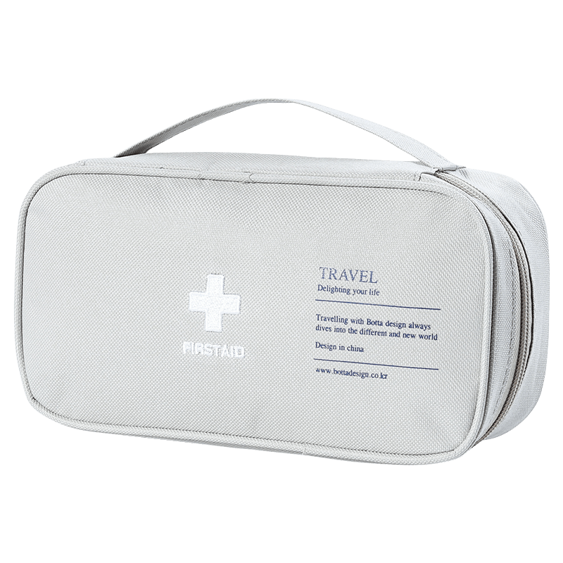 Bonayun Travel Medicine Storage Bag, Empty Bag, Outdoor First Aid Kit, Portable Household Dispensing Emergency Pack, School Health Medicine Pack