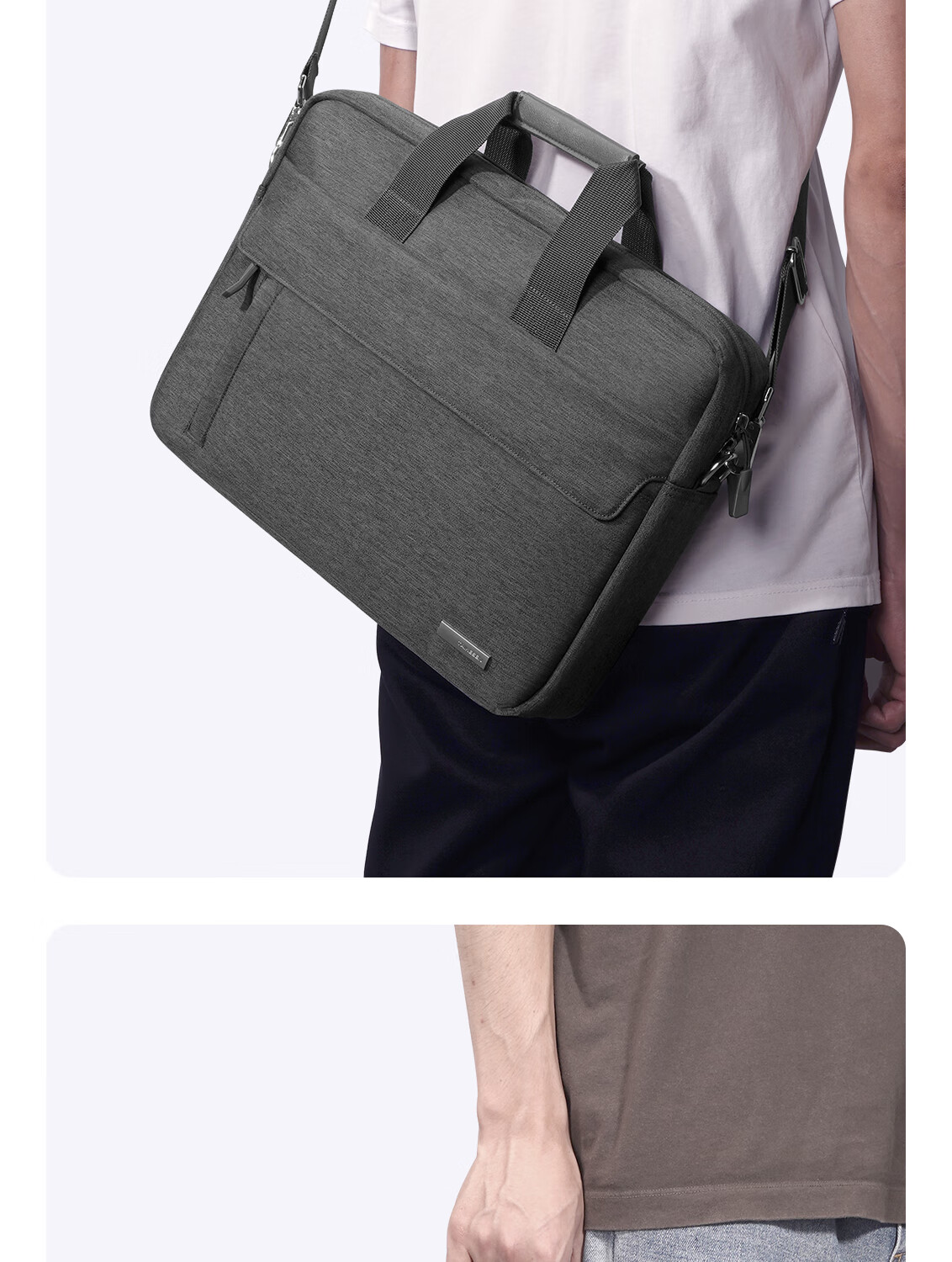 Taikesen 16-inch Laptop Bag Large Capacity Briefcase for Men and Women Compatible with Huawei Apple Lenovo Commuter Bag 19