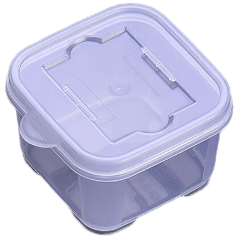 Danshi Zhiyuan Food Sampling Boxes Canteen Sample Containers Dish Sampling Fresh-Keeping Boxes 300ML 10 Pieces (Beijing Warehouse)