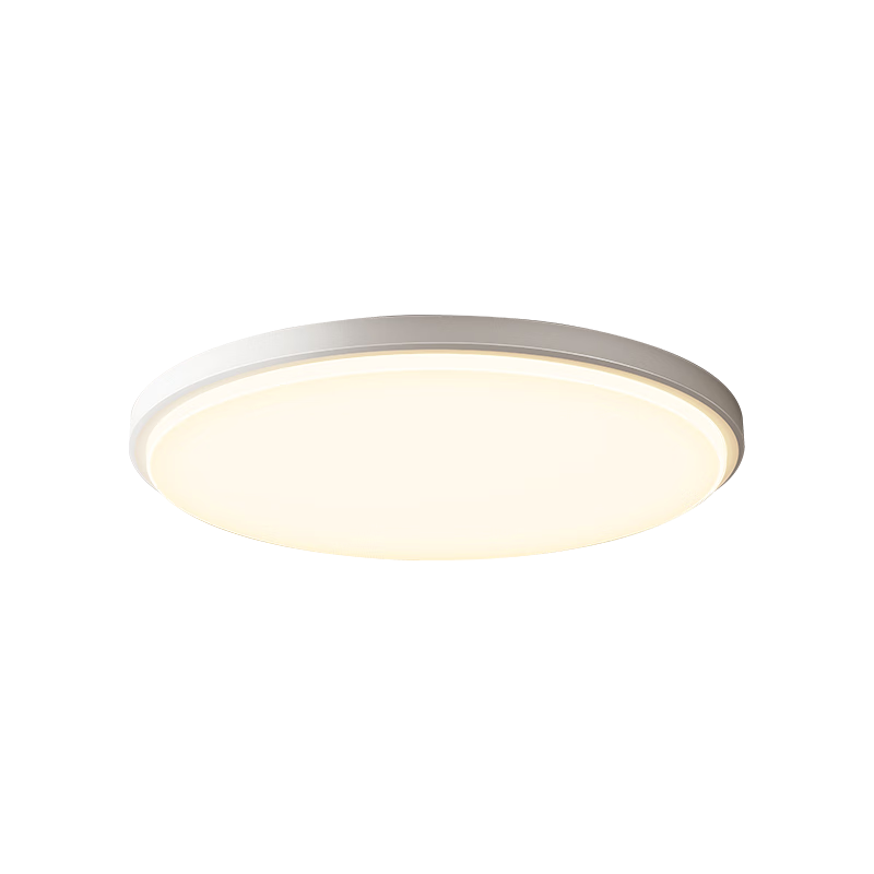GUJIA LED Ceiling Light, Eye-Protecting, Simple Design, Suitable for Balcony, Living Room, Bedroom Lighting, Three Colors Available [Installation Included]