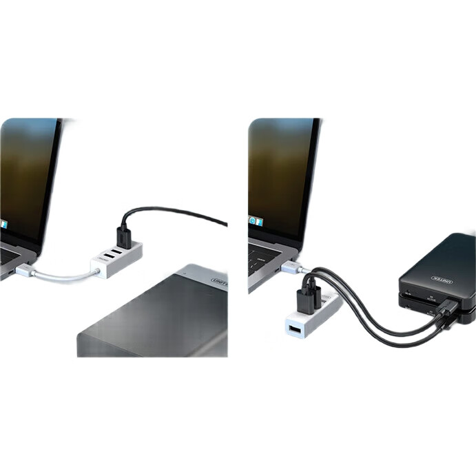 USB-хаб UNITEK, 4 порта