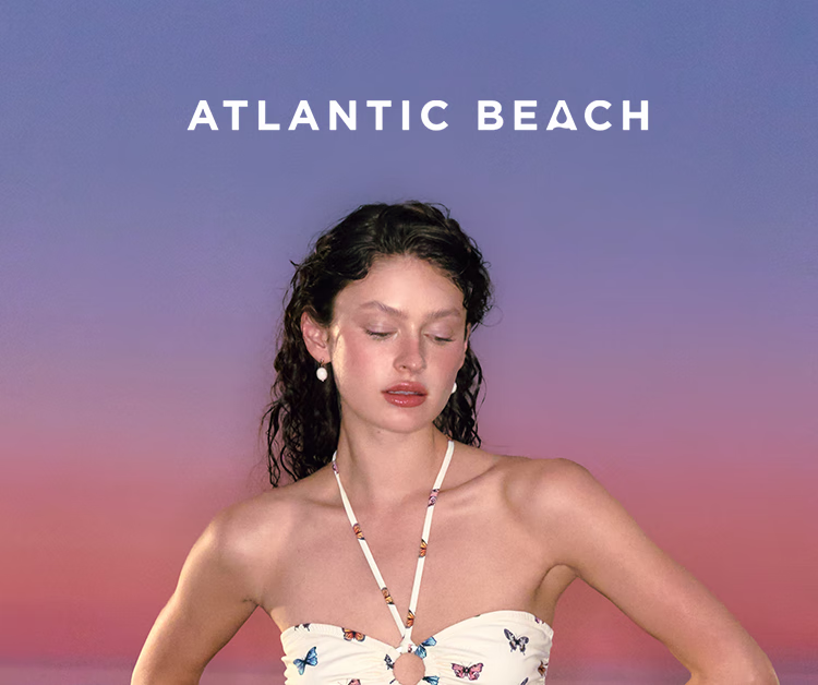 Atlanticbeach 2025 New Popular Sexy Two-Piece Swimsuit for Women, 25 New Butterfly Print Beach Vacation Bikini Swimwear 1