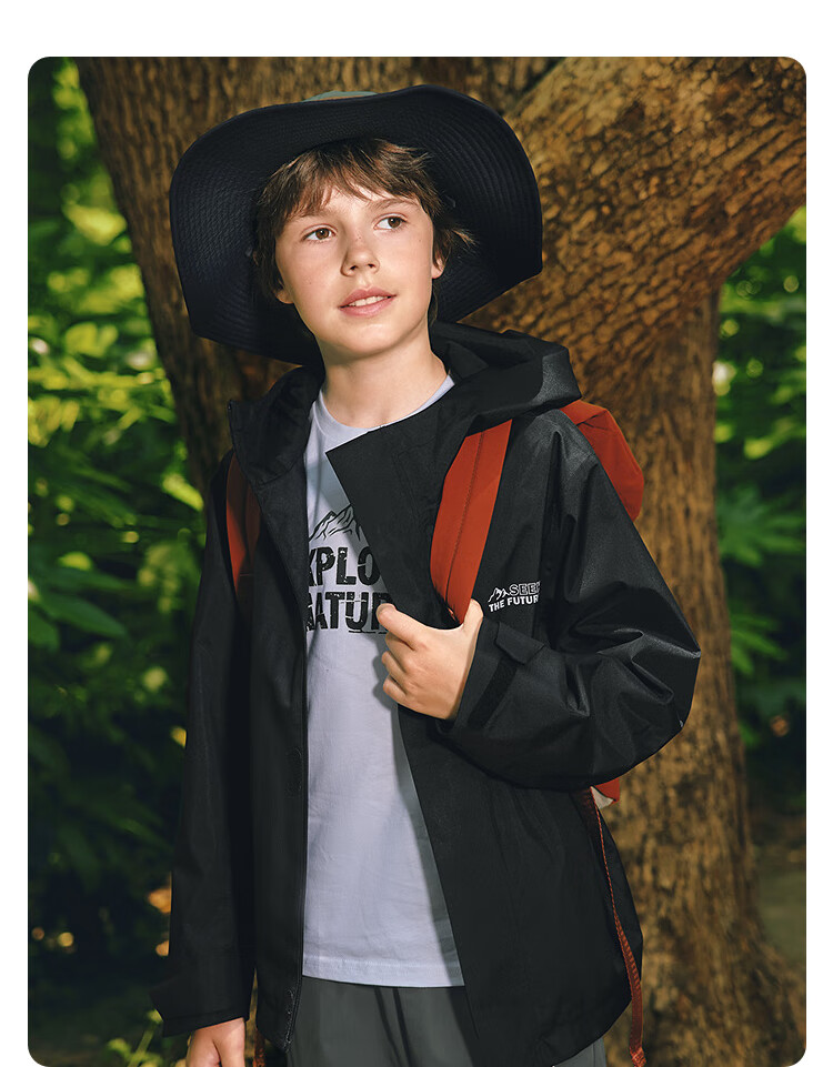 BALABALA [Jackets] Children's Lightweight Outerwear, Boys And Girls Triple-Protection Coat, 2026 New Spring And Autumn Outdoor Style 7