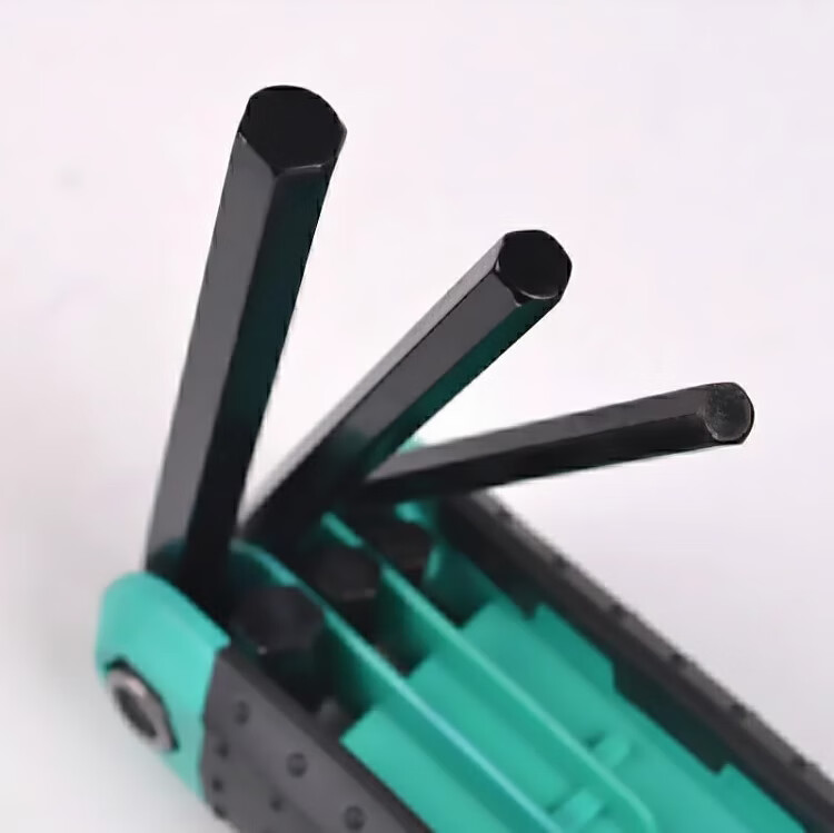 No.1 Factory Foldable Hex Key Wrench Household Set Flat Head Foldable Convenient Screwdriver Metric Road Bike Tool 7