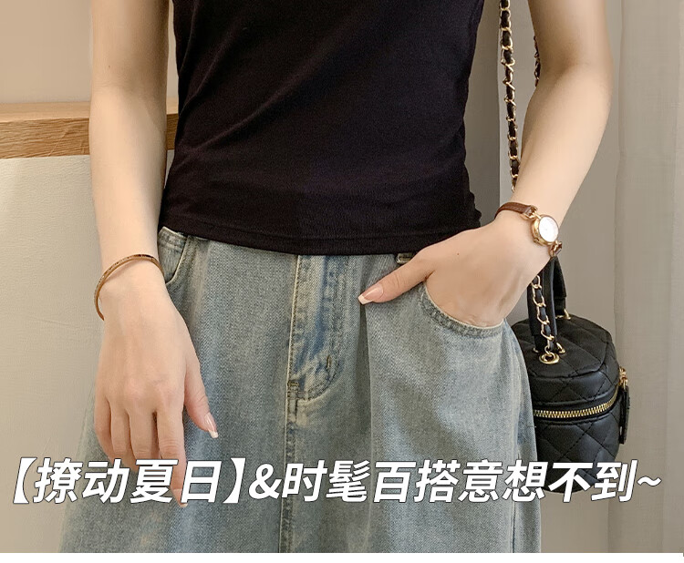 Comfortable and Refreshing Seamless Camisole with Mulberry Silk, Padded Bralette for Women, Summer Thin Strap Tank Top 1