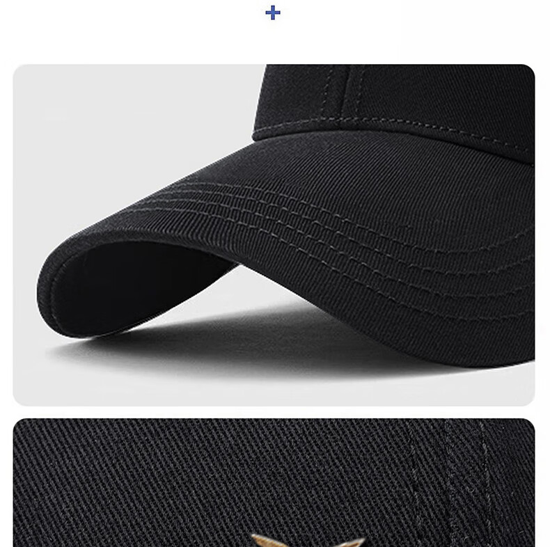 RED DRAGONFLY Baseball Cap for Men, Autumn Hard-Top Visor Cap, Large Circumference All-Season Sun Hat, UV Protection Cap for Wome 4
