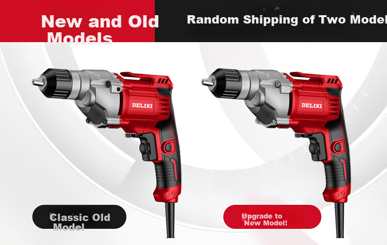 Deli Xidianqi 550W Electric Drill, AC Motor Screwdriver, Power Tool, Multi-Functional Handheld Drill, DLX-DZ1613 1