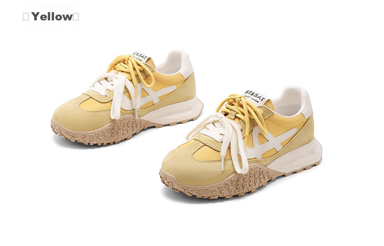 St&Sat Thick-Soled Forrest Gump Shoes, 2026 New Summer Retro Versatile Height-Increasing Training Shoes, Lightweight Casual Comfortable Sneakers 21