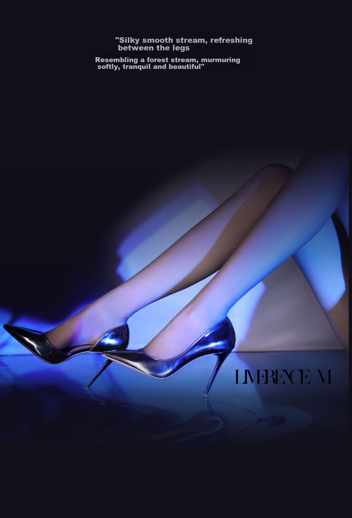 Limerence M [0.01] High-Waisted Seamless Ultra-Thin Silky Pantyhose with Deep Crotch, Jade Color, Size M (Crotch-Closed Style) 3