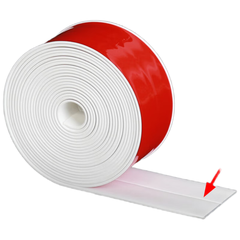 Cuttlefish Waterproof Sealing Tape Kitchen Stove Sink Seal Strip Single Fold Bathroom Toilet Waterproof Tape 2 Rolls