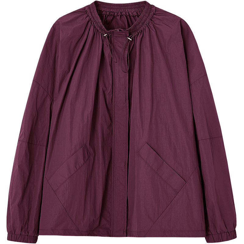 Demana Casual Easy-Care Spring Autumn Lightweight Outdoor Design Loose Fit Drop Shoulder Petite Slimming Women's Jacket