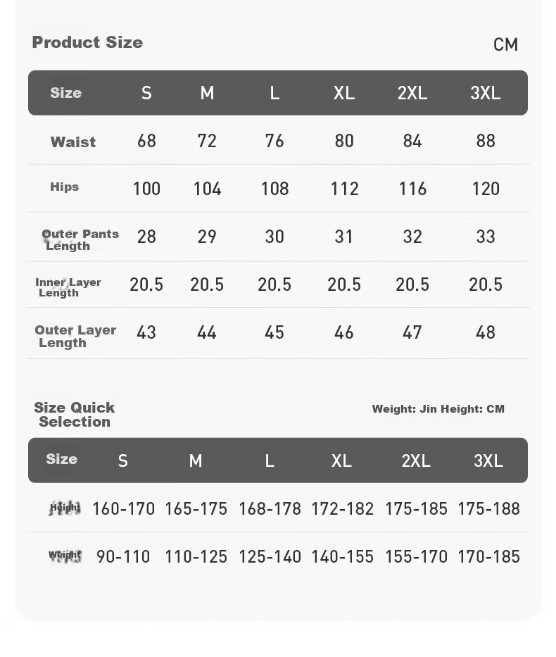 Cosleaf Men's Running Sports Shorts Summer with Liner Training Five-Point Pants Professional Waist Bag Pocket Marathon Fitness Pants 16