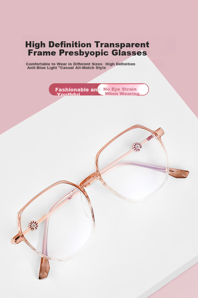 Mr. PuTian Anti-Blue Light Reading Glasses for Men And Women, Smart Multi-Focus Zoomable Bifocal Reading Glasses, 150 Degrees, for Ages 50-54 2