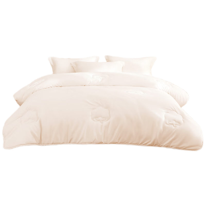LOVO Luolai Home Textiles 100% Pure Australian Wool Thickened Winter Quilt Antibacterial 200*230cm White
