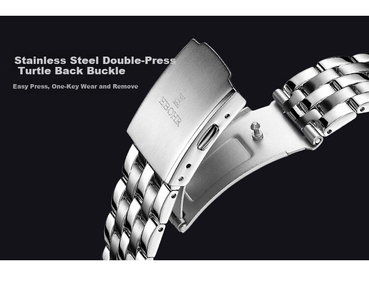 EBOHR Men's Watch, Master Series Waterproof Business Mechanical Wristwatch for Men, Birthday And Holiday Gift, 36501418 16