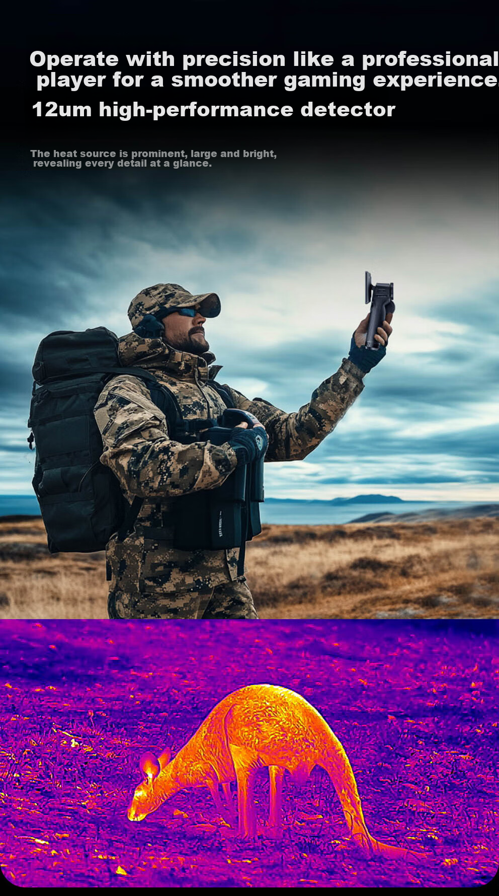 Yingrui Thermal Imaging Night Vision Device, High-Definition All-In Bird Finder, Patrol Ship R1 Outdoor R1 Infrared Thermal Imager, Tianyan DV2 6