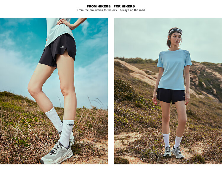 Pioneer Camp Women's Racing Shorts Summer Quick-Dry Anti-Exposure Three-Quarter Outdoor Sports Fitness Trail Running Gear 11