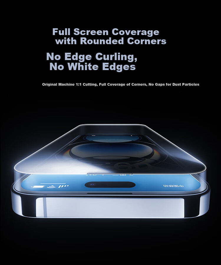 Baseus [Corning Film], Suitable for Apple 16 Pro Privacy Screen Protector, IPhone 16 Pro Tempered Glass Film, Dust-Proof, Shockproof, Anti-Fingerprint, Anti-Peeping, 28° Enhanced Versio 5