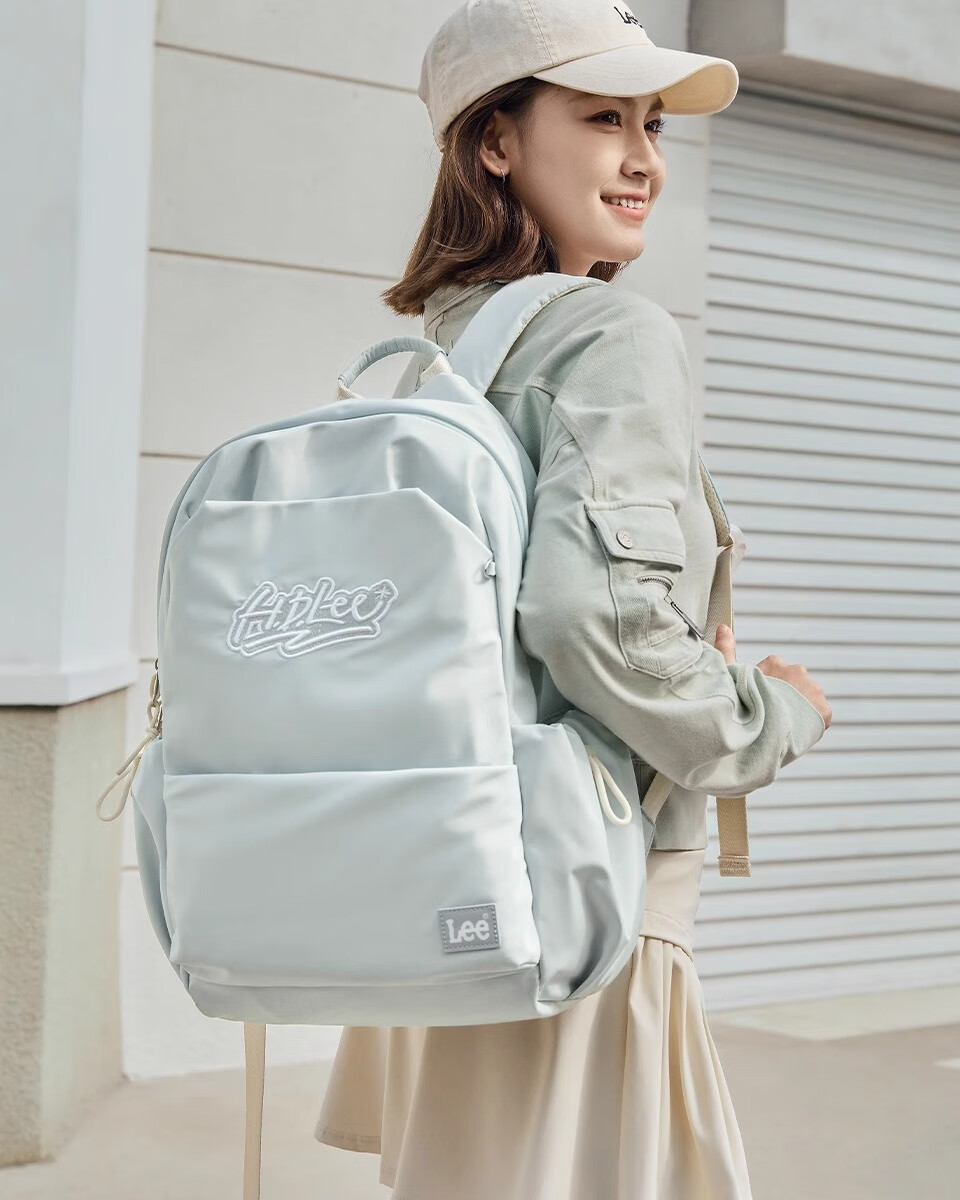 Lee Backpack for Men And Women, Japanese-Style Simple Laptop Bag with Large Capacity, Travel Backpack, School Bag, Gift, Birthday Present 17