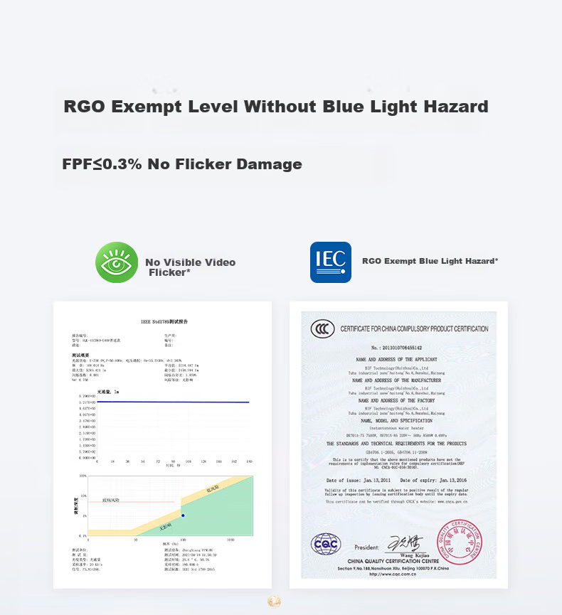 Haier Eye-Protection Ceiling Light, Full Spectrum Living Room Lamp, Simple Bedroom Light, LED Lighting Fixture [Installation Included] 5