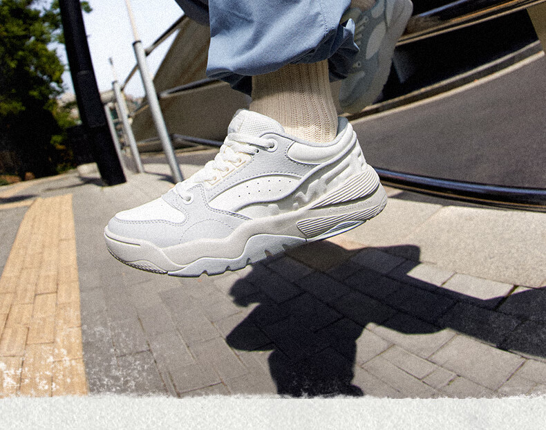 361° Women's Sports Shoes Xingran 5 Autumn Thick Sole Retro Low-top Sneakers Casual Versatile Shoes 682536618-3 6