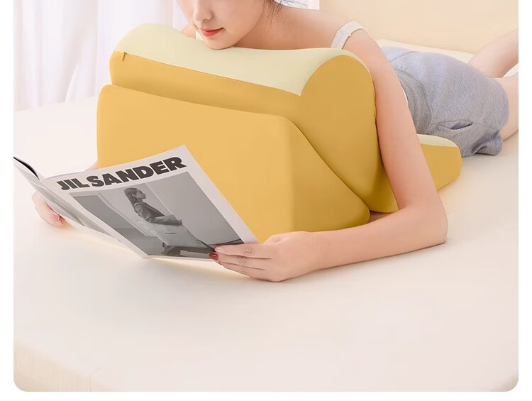 Nila Bed Headrest Cushion Backrest Pillow Large Backrest Cushion Neck and Waist Support Maternity Bed Backrest Sofa Recliner Pillow 8
