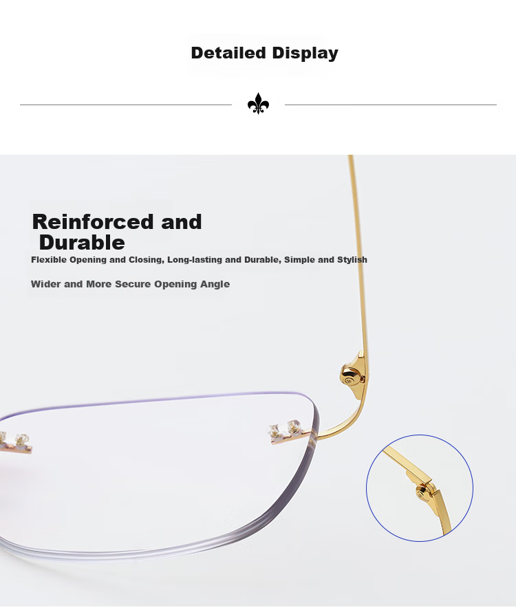Mr. PuTian Anti-Blue Light Reading Glasses for Men And Women, Bifocal Presbyopic Glasses for Elderly, Genuine Gold Color, 150 Degrees (50-54 Years Old) 6