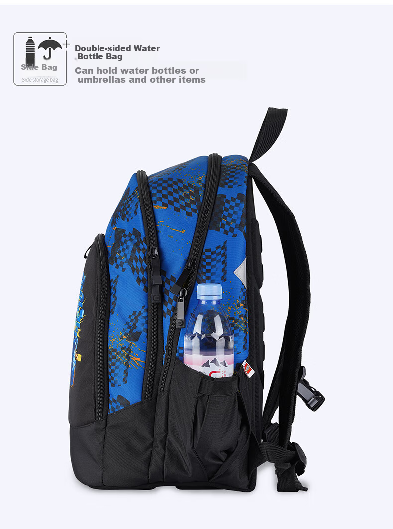 LEGO Children's Backpack for Grades 3-9, Large Capacity Shoulder Bag, Lightweight And Comfortable, Green Ninja, 20236 8
