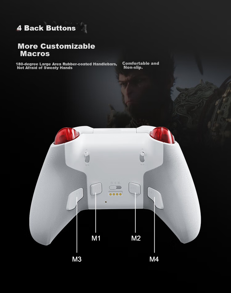 MOBAPAD Tiger's Belly 2 Game Controller Wireless Controller PC Version NS2 One-Button Wake-Up Switch 2/switch Bluetooth Steam Xbox-Like Pokemon Black 11