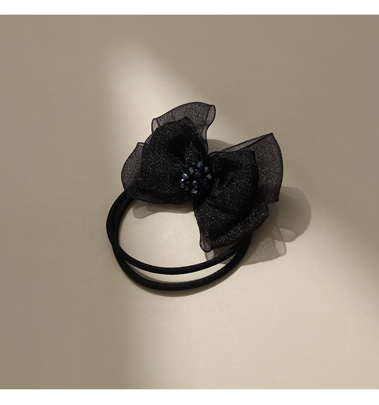 CHIMERA High-Elasticity Durable Double-Layer Elastic Mesh Butterfly Hair Tie Ponytail Holder for Women, Mid-Autumn Festival Gift 8