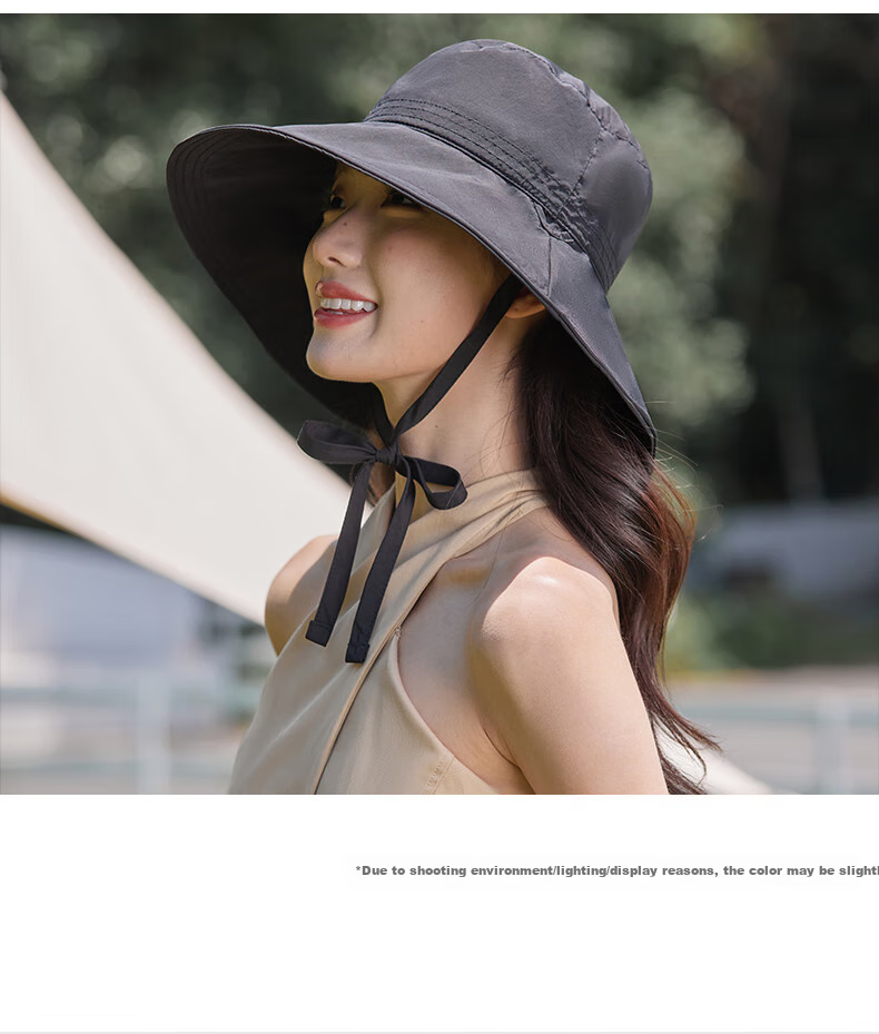 MMOPTOP Women's Straw Hat, Lightweight Summer Style, Quick-Drying Wide Brim Sun Hat for Cycling, Windproof, Outdoor UV Protection Sun Hat 12