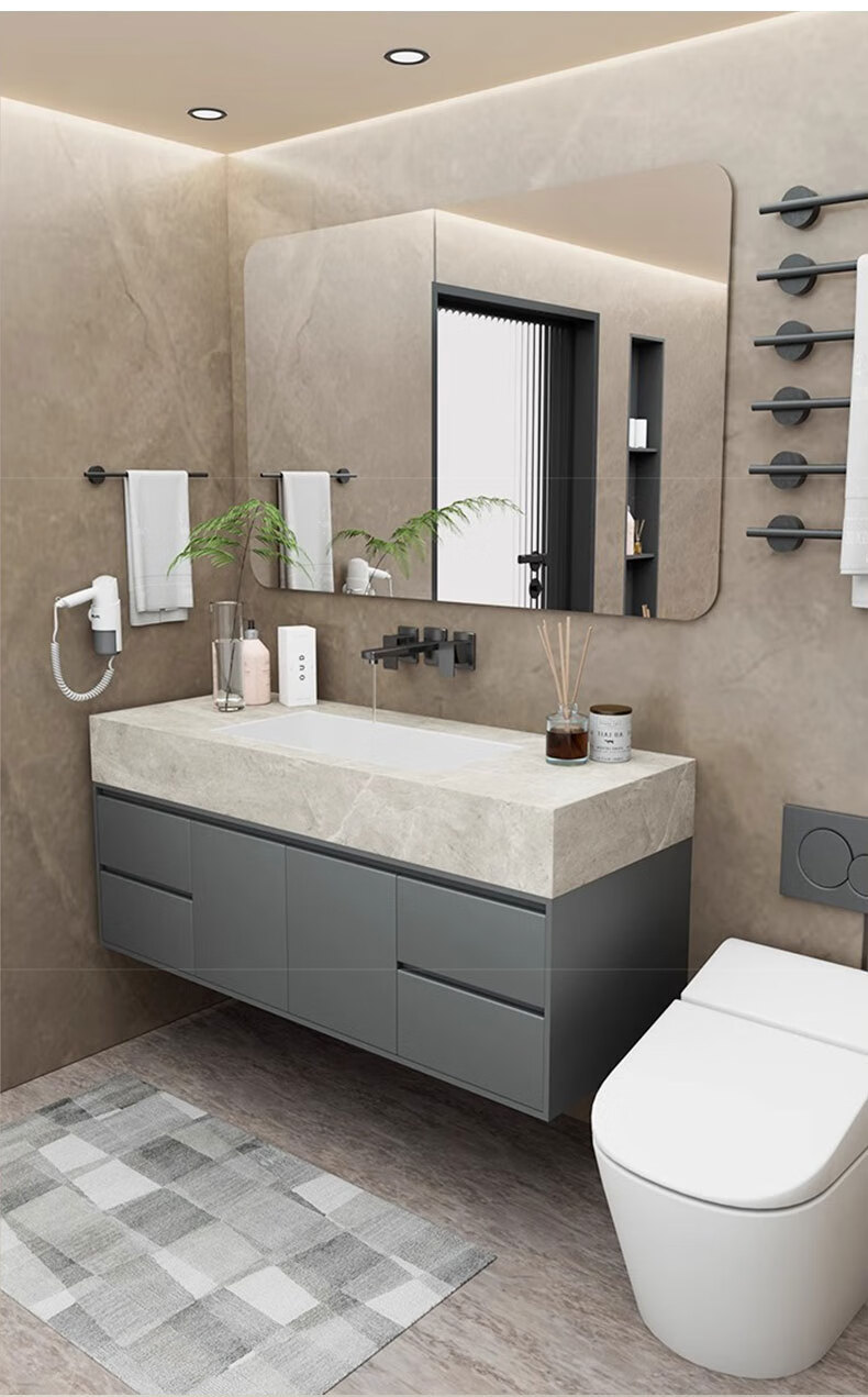 Quanpinwu Acrylic Soft Mirror Wall Sticker Bathroom Full-Length Mirror Self-Adhesive No-Drill 50x70cm 12