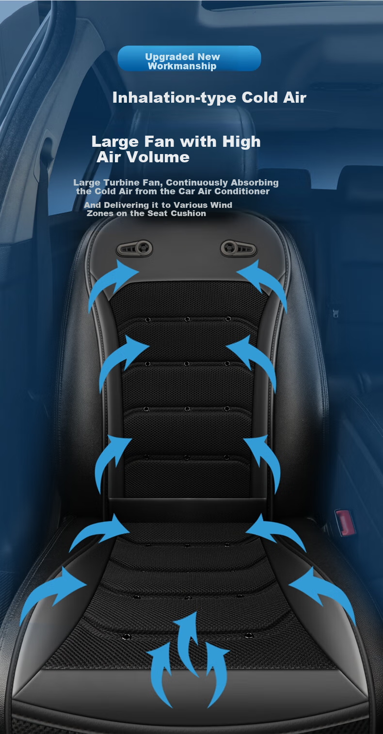 Dijialun Summer Seat Cushion, Ventilated And Breathable, Modified Cooling Air Conditioning Car Seat Pad, Driver's Comfort Aid, Truck And Car Seat Cushio 10