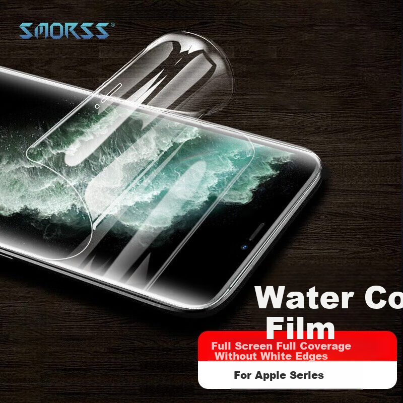 Защитная пленка Smorss для Apple iPhone 11/XR, гидрогелевая, высокая четкость, защита от царапин, полное покрытие