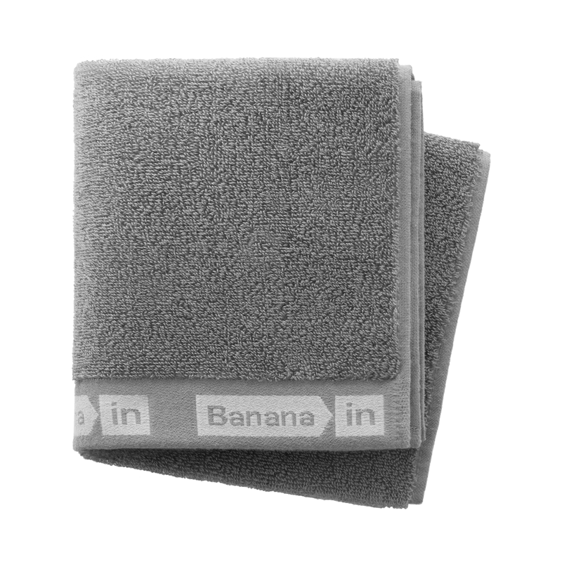 Bananain 301H Towel for Men And Women, 100% Pure Cotton, 7A Antibacterial, Home Use, Bathing, Face Washing, Absorbent, Thickened Face Cloth - Shadow Gray