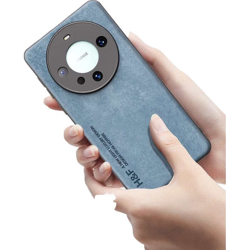 Чехол HotFire для Huawei Mate60 Pro/Pro+, из силикона с матовым покрытием, защита от падений и царапин, простой стиль, коралловый синий