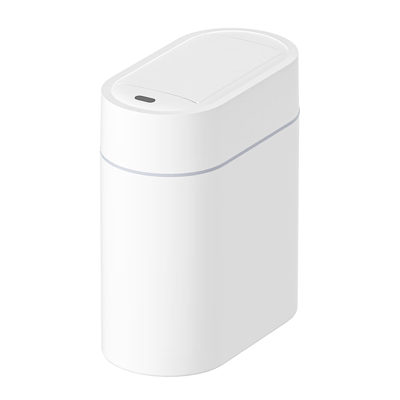 JAH 7L Oval Sensor Trash Can with Dual Doors