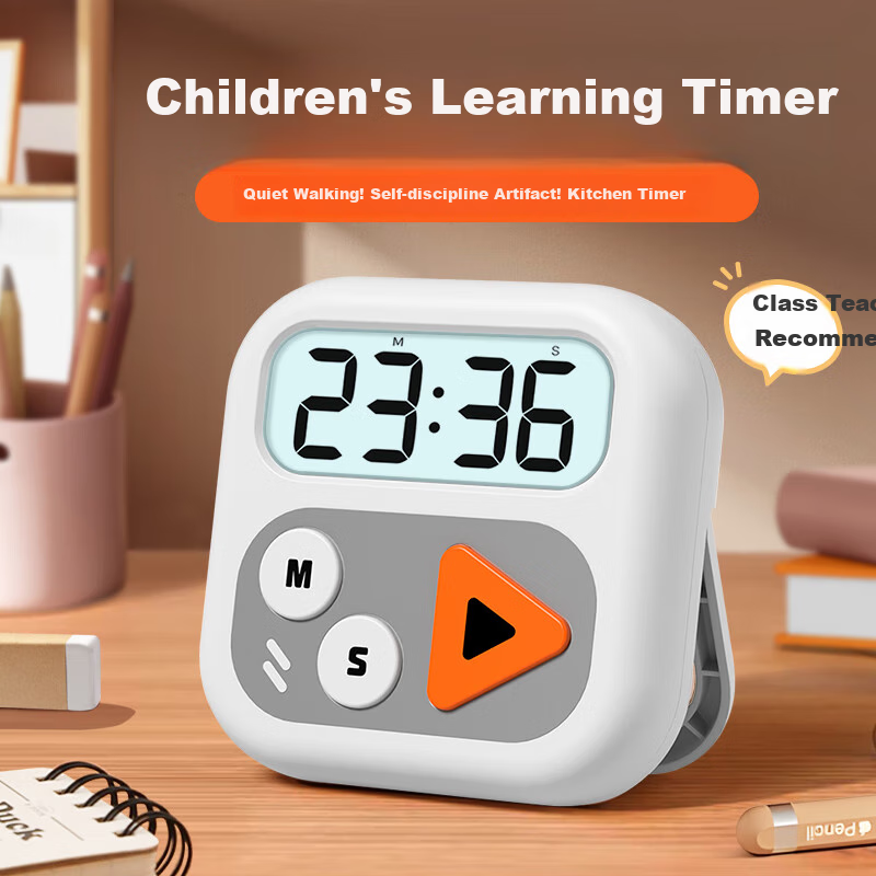 Timess Visual Candy Timer, Student Learning Time Management Tool, Magnetic Kitchen Baking Dopamine Timer, Back-To Gift