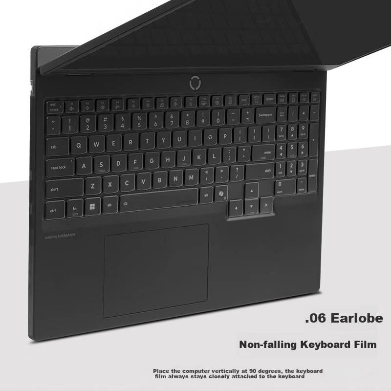 Защитная пленка для клавиатуры Jichuan для Lenovo Legion Y7000/R7000 (2025), ультратонкая, прозрачная, водонепроницаемая, пылезащитная