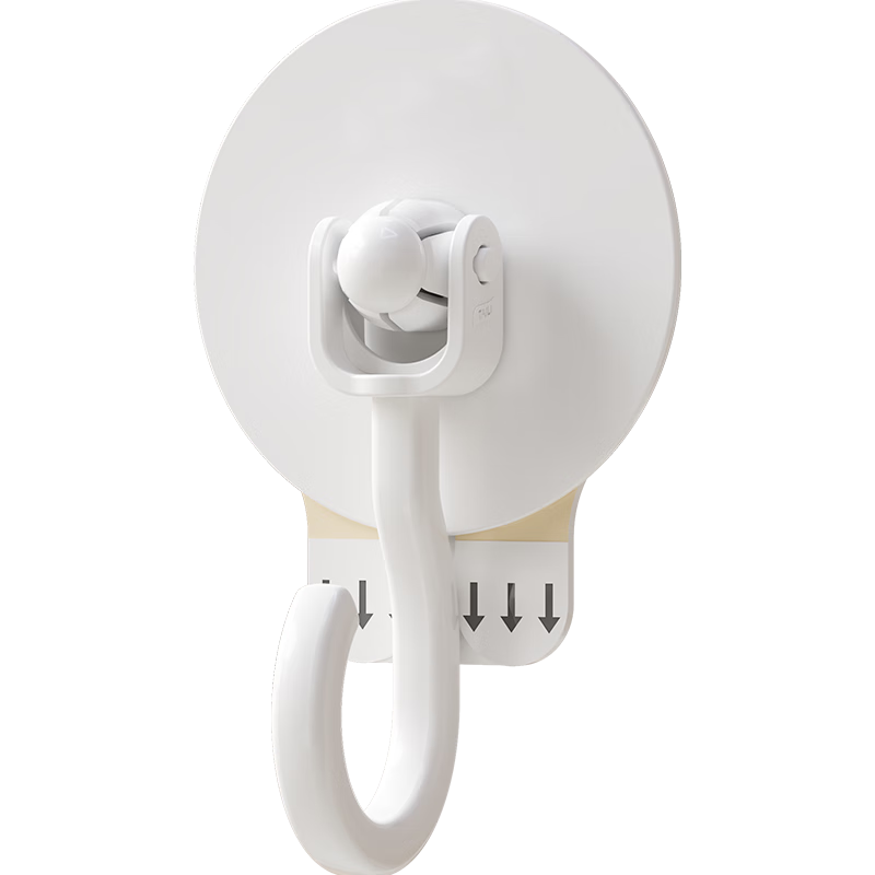 Taili Ceiling Adhesive Hook Super Strong Sticky Mosquito Net Hanging Hook No Trace No Drilling 360-Degree Rotatable Hook 4-Pack